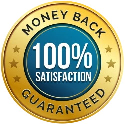 100% satisfaction guaranteed seal